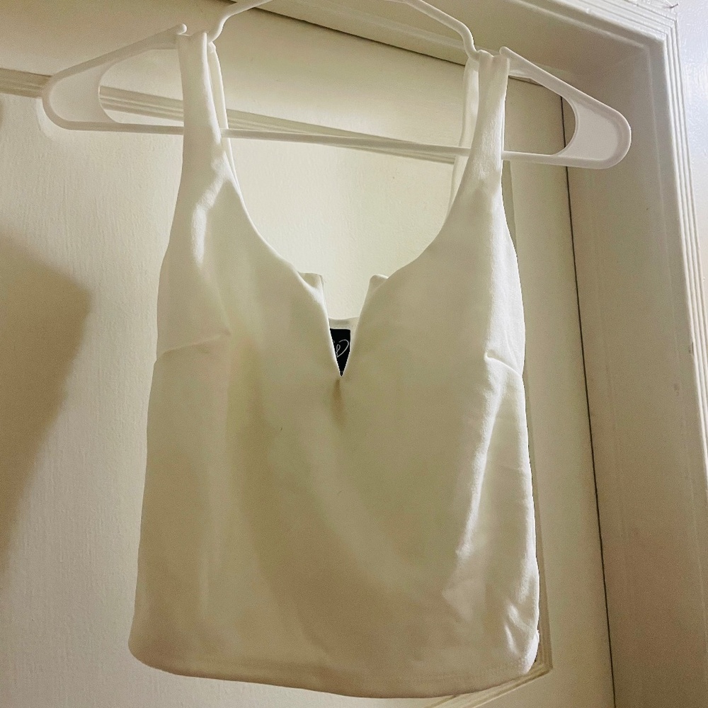 Ivory Crop Top - Picture 1 of 1